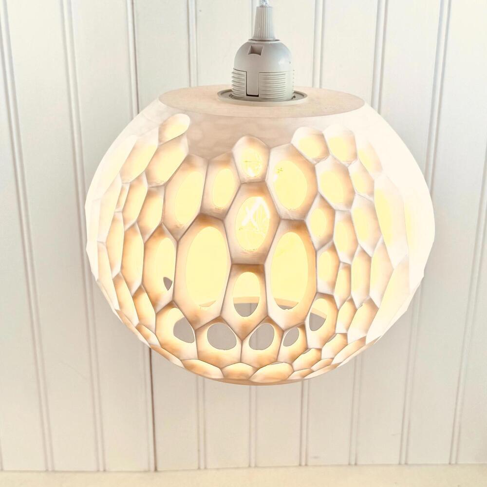 Organic Pendant Light, Virus Pendant Lamp, Geometric Hanging Lamp - Picture 7 of 10